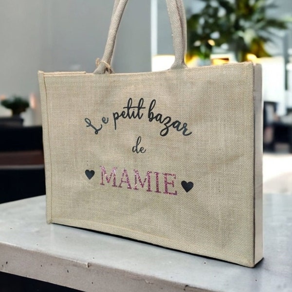 Sac en jute personnalisé