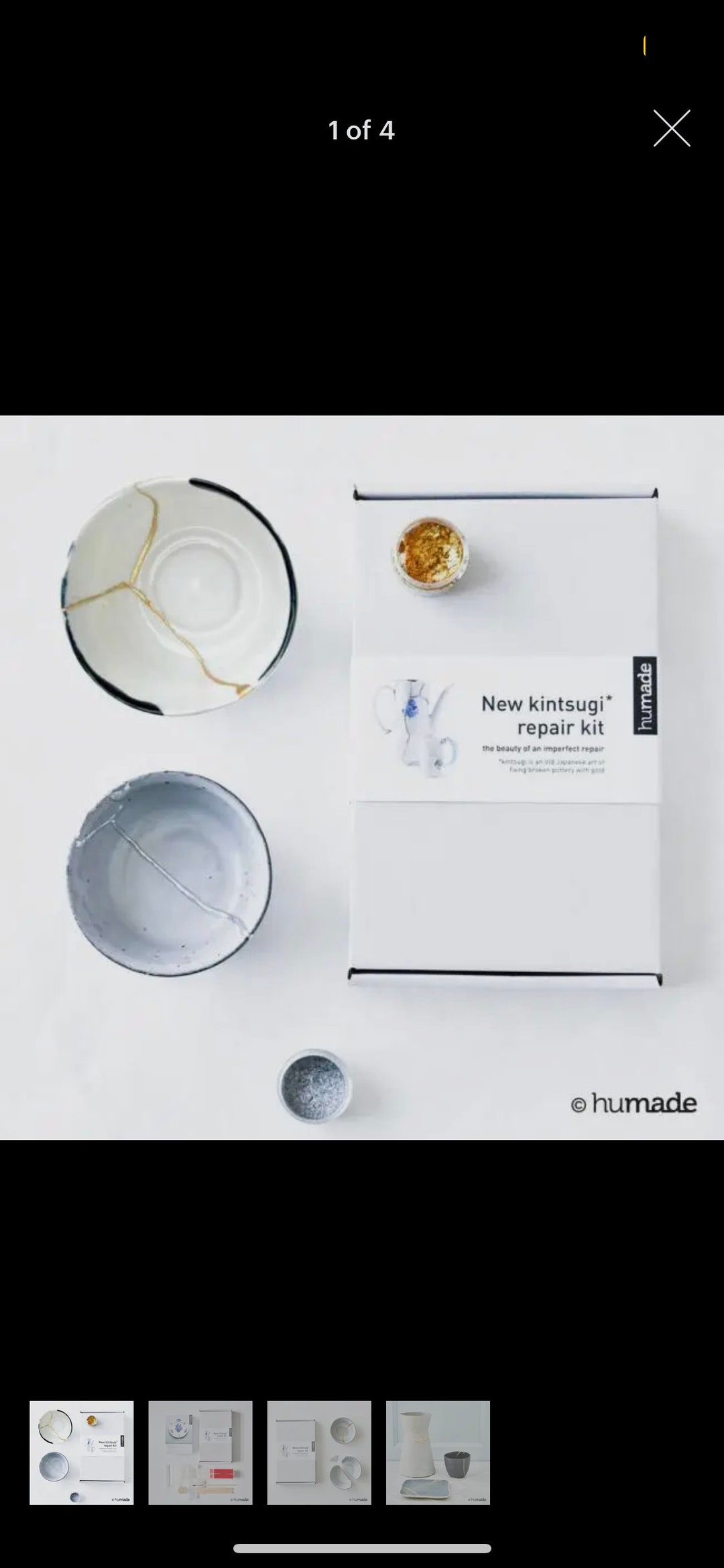 Kintsugi Repair Kit GOLD Etsy UK