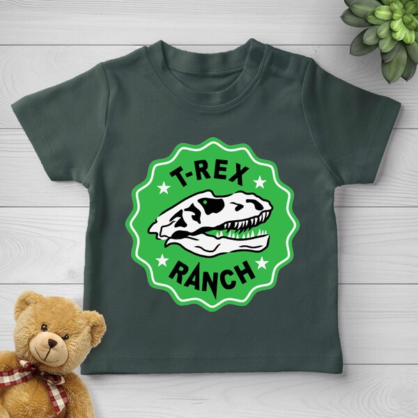 T-Rex Ranch Park Ranger Shirt, T-rex Ranch Park Ranger Shirt, T-Rex Unisex Matching Family Shirt CZCB41