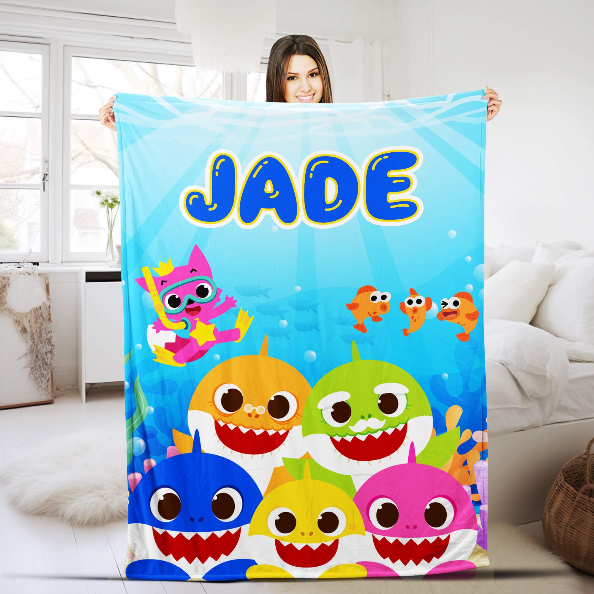 Baby Shark Tails Blanket  CozyBomB™ – CozyBomb Offical™