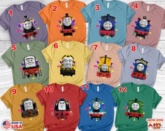 Thomas And Friends Birthday Shirt, Thomas And Friends Shirt, Thomas And Friends Family Shirt, Thomas And Friends Birthday Gifts CYIF05