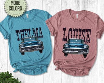 Thelma and Louise Shirts,Best Friends Shirts,Besties Utah Trip Shirt,Thelma Louise Movie Shirt,Matching T-shirts,Road trip shirt BXHE27