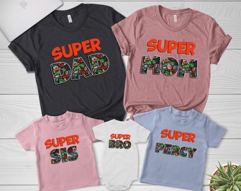 Custom Superhero Birthday Shirt, Superhero Shirt, Family Superhero Shirts, Family Matching Tee,Bday Gifts,Superhero Theme Party Shirt D1EZ65