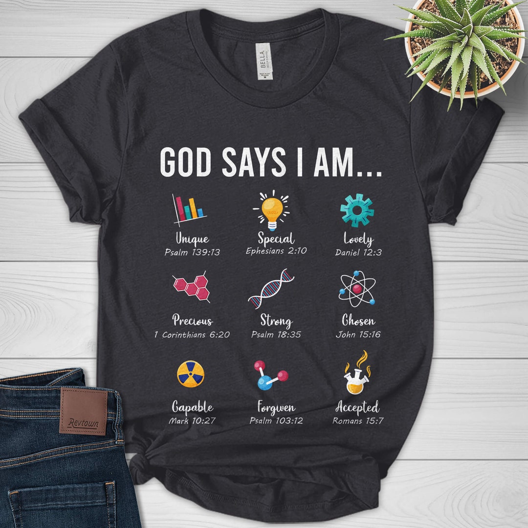 Lab Tech God Says I Am Shirt, Lab Week 2024 Shirt, Medical Lab Tech