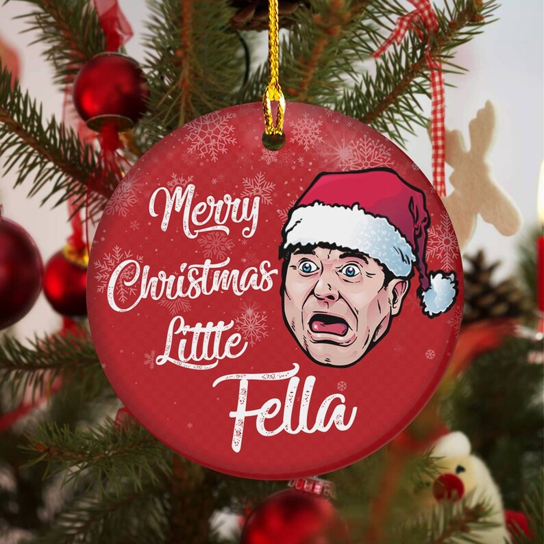 Harry Lyme Home Alone Merry Christmas Ornament Little Fella Etsy