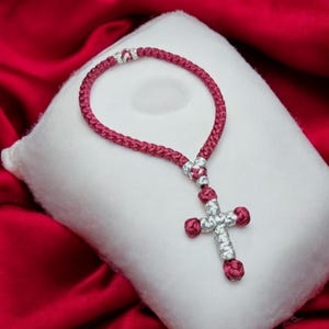 50 knots Christian Handmade Prayer Rope Komboskini Greek Rosary