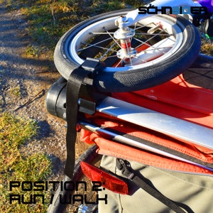 New Designe / Thule Chariot Bike Rack / Fahrradhalter / Fahrradträger / Chariot Lite, Chariot Sport, Chariot Cross, Cab / Woom 1 / Woom 2 zdjęcie 5
