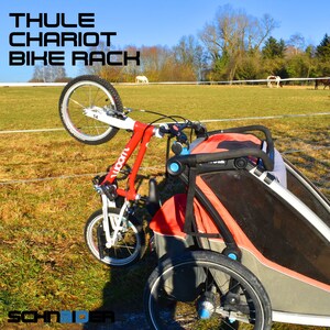 New Designe / Thule Chariot Bike Rack / Fahrradhalter / Fahrradträger / Chariot Lite, Chariot Sport, Chariot Cross, Cab / Woom 1 / Woom 2 zdjęcie 2