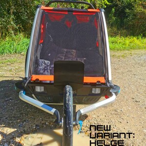 New Designe / Thule Chariot Bike Rack / Bicycle Holder / Bicycle Carrier / Chariot Lite, Chariot Sport, Chariot Cross, Cab / Woom 1 / Woom 2 image 9