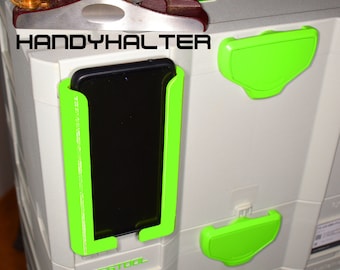 Handyhalter / Phone Holder / Phone Protection / Smartphone Halter für Systainer Festool Tanos Stier