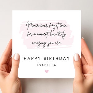 Carte meilleure amie, Anniversaire d'un ami, Carte d'un ami spécial, Merci, Cartes de bonne chance pour elle, Cartes de citation pour les moments difficiles, Bravo personnalisées