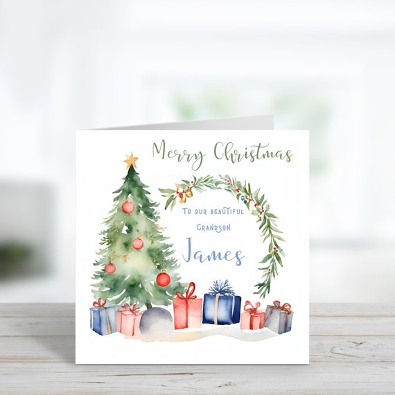 Carte De Noël Touchante "De Ton Fils" - Petit Soldat, Idée Cadeau Maman, Neuve
