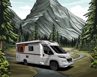 custom car illustration digital