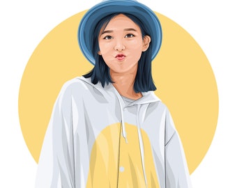 Custom Vector Cartoon & Illustration from Photo