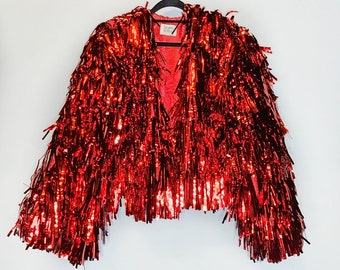 Red Tinsel Jacket