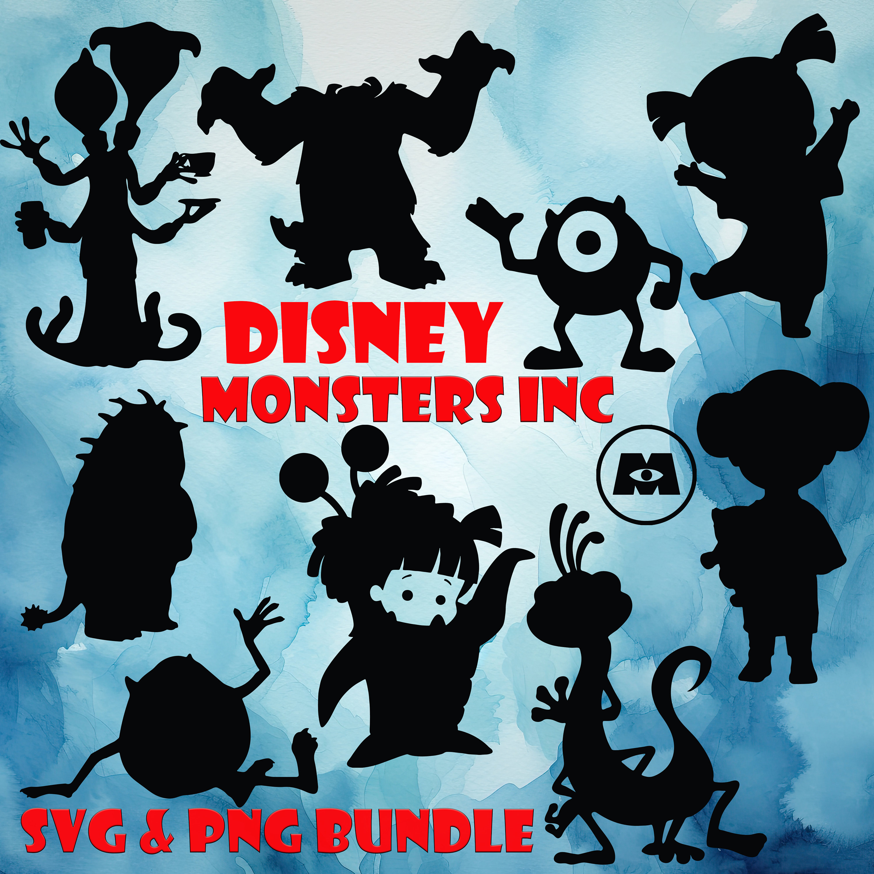 Monsters Inc Silhouette