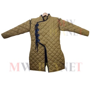 Medieval Thick Padded Gambeson Full Sleeve Protective Armor Aketon Cotton Fabric For Reeanctment Of Historical Jacket SCA LARP Costume gift
