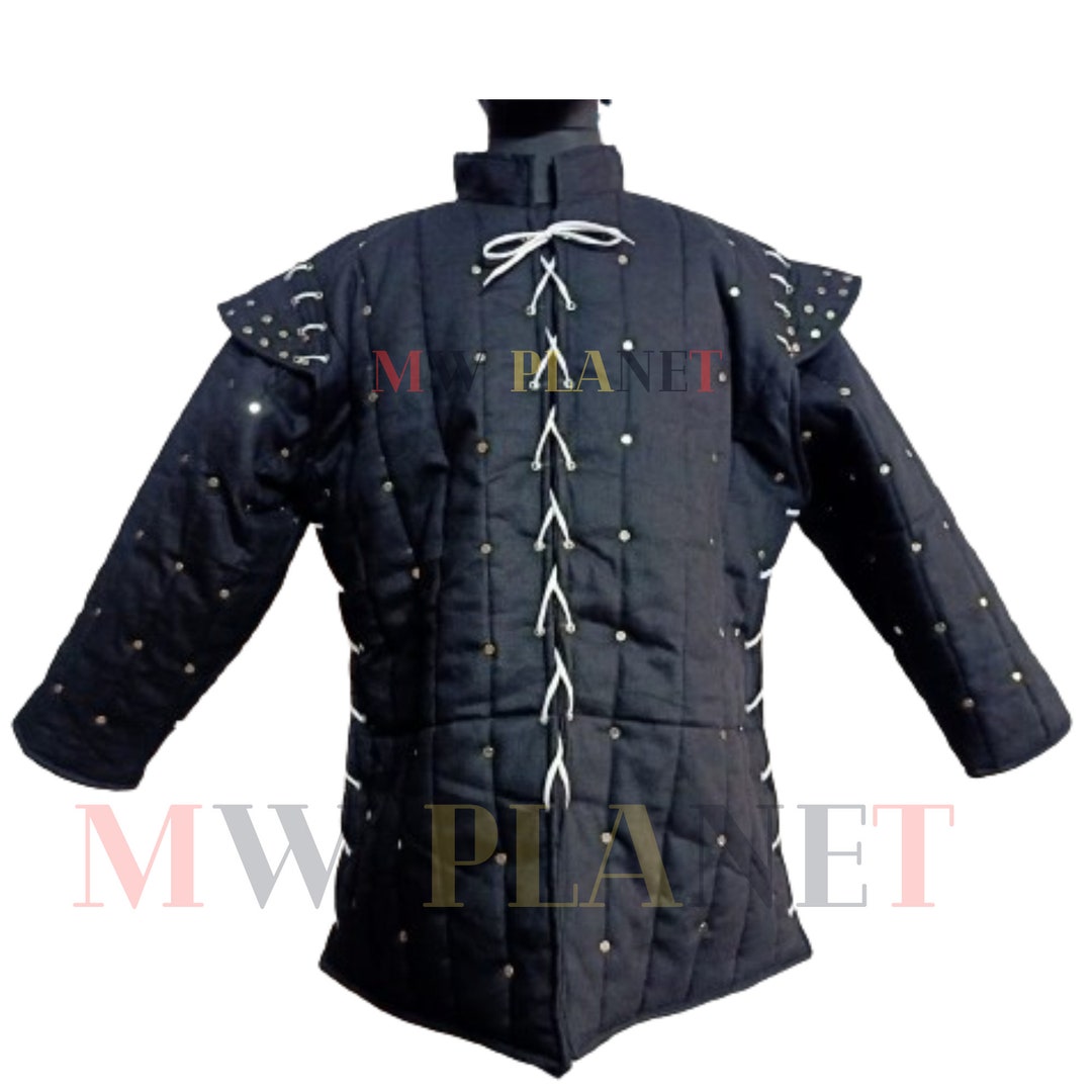 Medieval Viking Cotton Gambeson: Padded Aketon Armor Jacket - Etsy