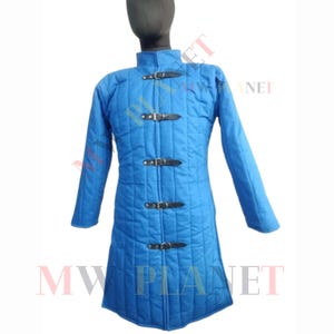 Medieval Cotton Gambeson: Viking SCA LARP Padded Jacket