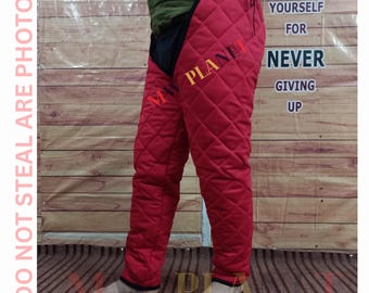 Medieval Padded Cotton Chausses: Gambeson Leggings for LARP/SCA