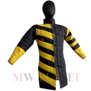 Medieval Padded Cotton Gambeson: Viking Aketon Armor, LARP Costume