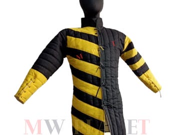 Medieval Padded Cotton Gambeson: Viking Aketon Armor, LARP Costume