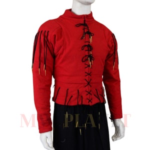Medieval Cotton Arming Doublet: SCA LARP Aketon Jacket