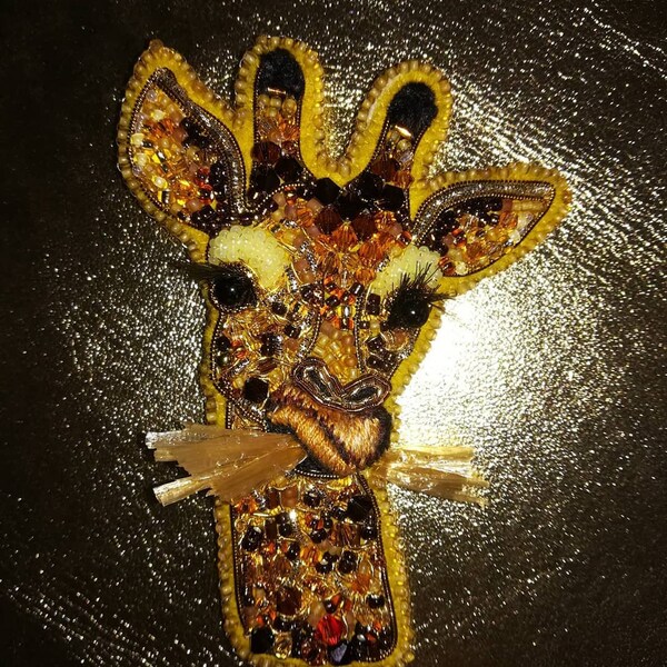Broche Vintage Strass Années 50 - Occasion - Fabrication Française - Accessoire Rétro Chic