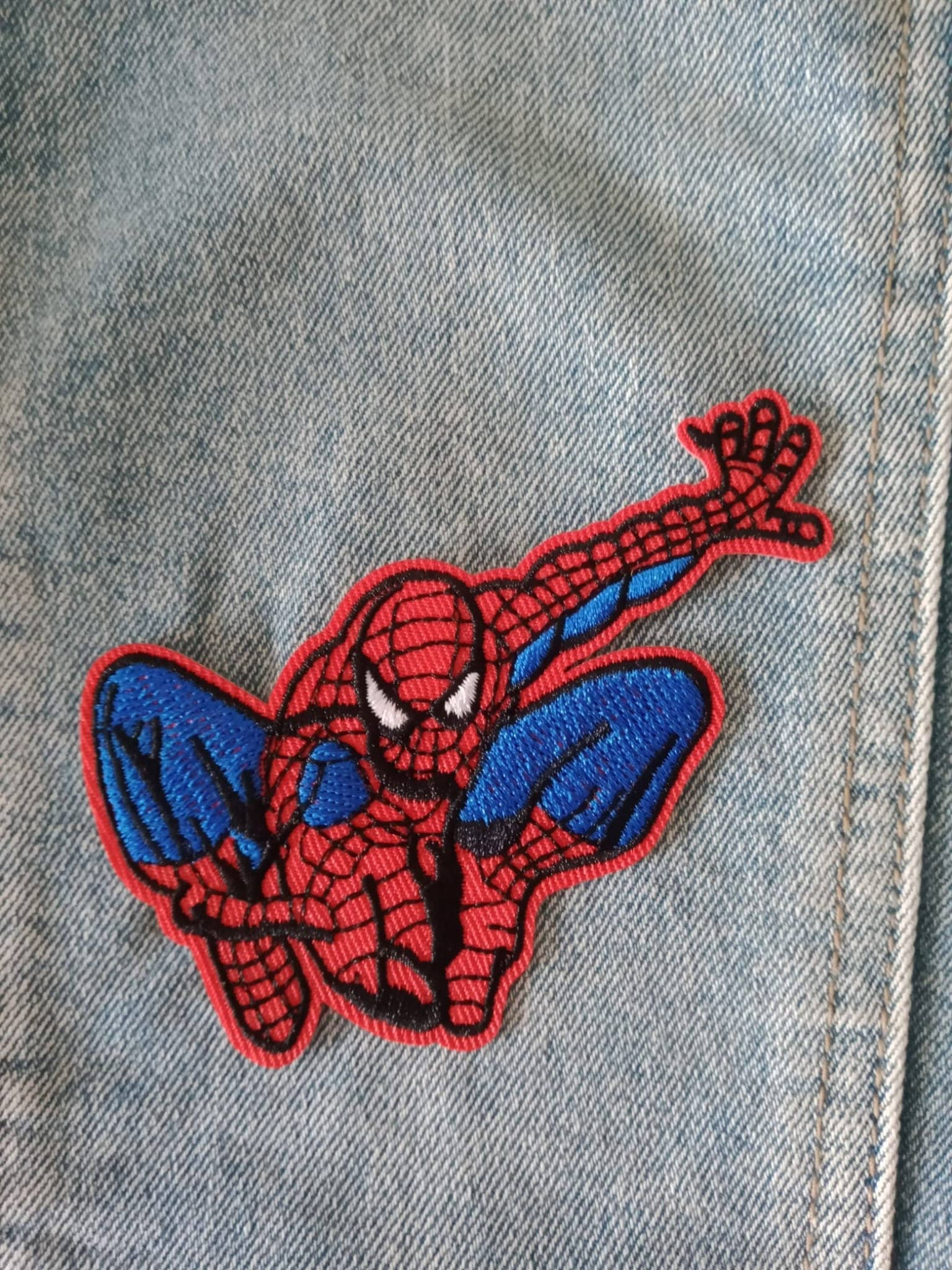 Patch Thermo-Collant - Toile d'araignée Spiderman