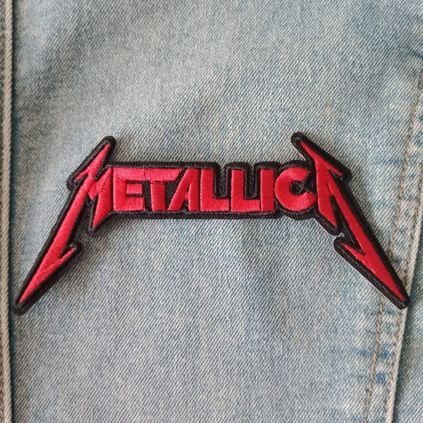 Patch Metallica rouge