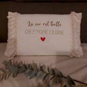 Personalized cushion