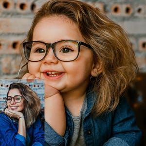 AI Baby Portrait: Custom Mini Me Photo, Podcast Style (Digital Download, PNG/JPG