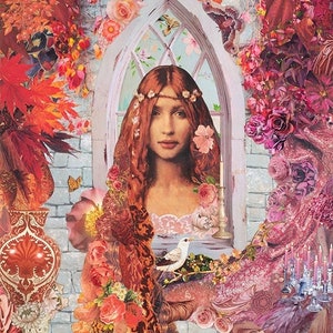 Rapunzel- Fairytale Artwork Print,A3