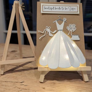 Belle future mariée, cadeau personnalisé pour une douche nuptiale