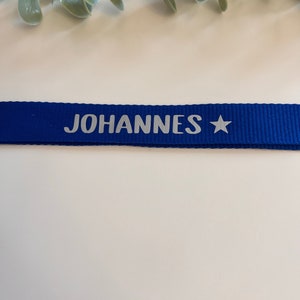 Schlüsselband Lanyard Kartenhalter bunt personalisiert Kindergeburtstag Mitgebsel JGA Fahrkarte Schlüssel Boot Party Ausweisband Einschulung Bild 5