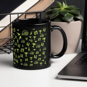 Lando Norris McLaren F1 Black Mug: Formula 1 Gift