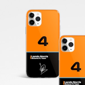 Lando Norris Mclaren 4 Formel 1 Handyhülle. Iphone,Samsung,Huawei.