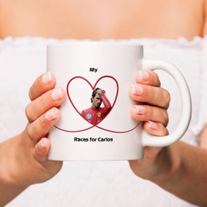 Carlos Sainz F1 Mug: Formula 1 Racing Gift