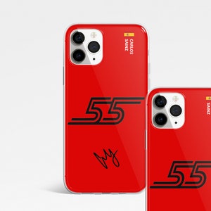 Carlos Sainz F1 phone case