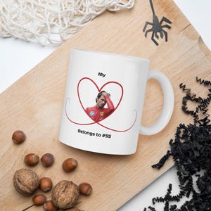 Carlos Sainz F1 Mug: Formula 1 Fan Gift