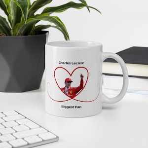 Charles Leclerc Ferrari F1 Mug: Coffee & Tea Cup Gift