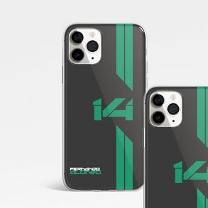 Fernando ALONSO Phone Case 2025 Aston Martin 14 F1 phone case
