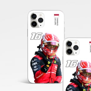 Custodia per telefono di Formula 1 di Charles Leclerc