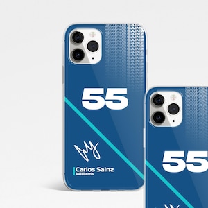 Carlos SAINZ 2025 Williams Formel 1 F1 Handyhülle iPhone Samsung Google Pixel