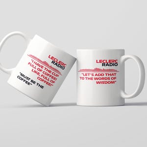 Charles Leclerc Ferrari Mug: Formula 1 Fan Gift