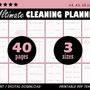 Adhd Cleaning, Cleaning Checklist, Cleaning Schedule, House Chores, Cleaning Routine, Cleaning List, Printable Cleaning, Cleaning Planner
