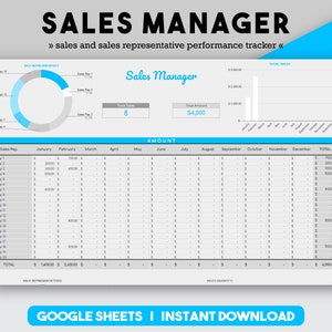 Sales Report, Sales Tracking, Sales Template, Sales Dashboard, Sales Planner, Sales Tracker, Sales Excel, Sales Goal Tracker, Sale Tracking
