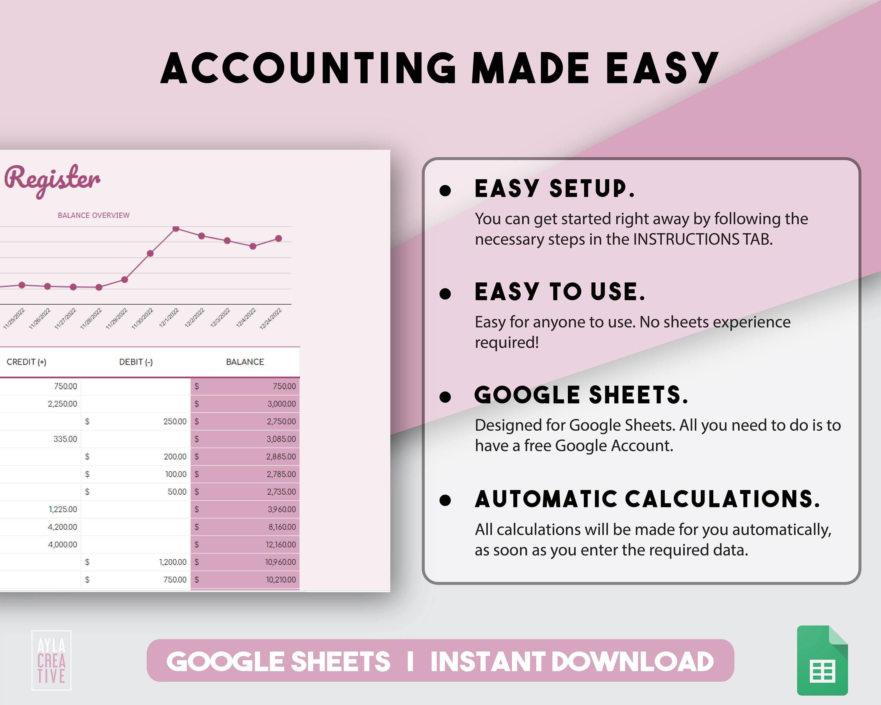 Digital Checkbook Bill Tracker Payment Checklist Spending Tracker ...