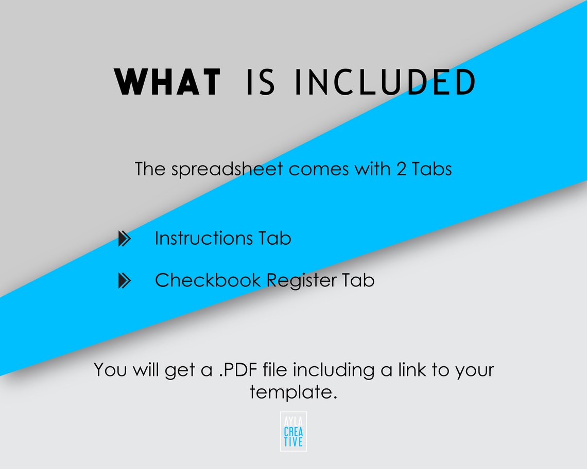 Checkbook Register Check Book Register Check Register Book Bill Tracker ...