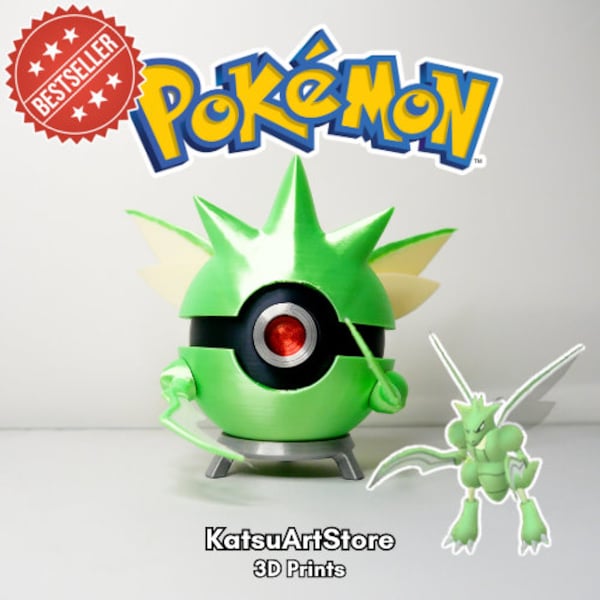 Pokemon Themed Pokeballs | Scyther Insécateur & More to Come